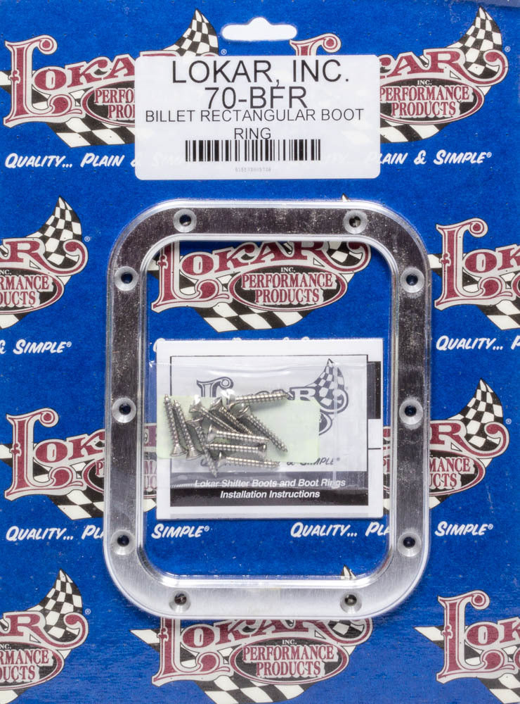 BILLET RECTANGULAR BOOT RING