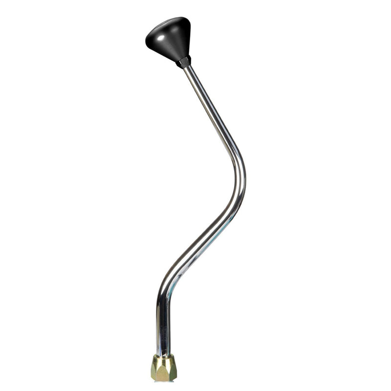 ES Shifter GM 4L80 Chrom e 16in Mush Blk Knob