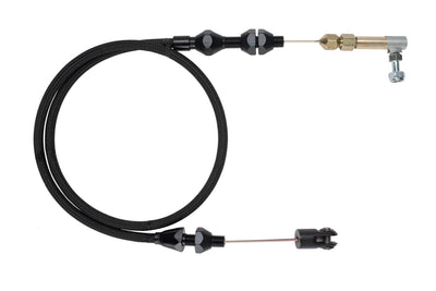 THROTTLE CABLE 24IN. BLACK SS