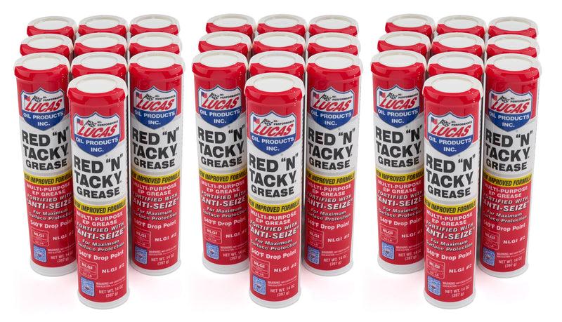 Red-N-Tacky Grease Case/30-14oz Tube