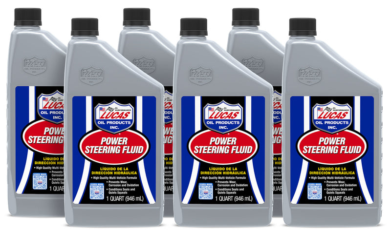 Power Steering Fluid/6X1/Quart - 108246