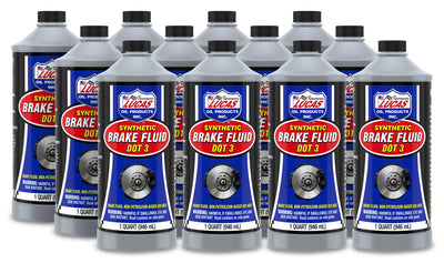 Brake Fluid Dot 3 Case 12x1 Qt