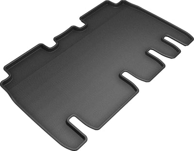 Tesla Model X 16- Kagu Rear Floorliner Black