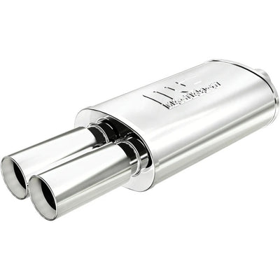 MUFFLER W/TIP 2.25IN/3IN SS