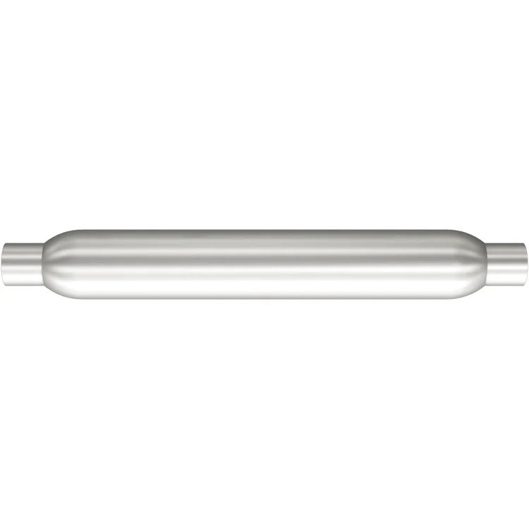 Glass Pack Muffler 2.25in ALuminized Medium - 18135