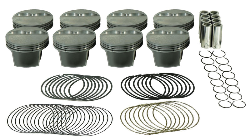 SBC FT PowerPak Piston Set 4.030 Bore -5.0cc - 197725130