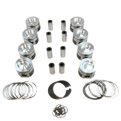 Duramax PowerPak Piston Set 4.055 Bore 6.6L - 930036055