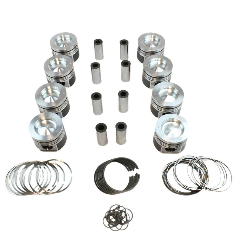 Duramax PowerPak Piston Set 4.055 Bore 6.6L - 930036055