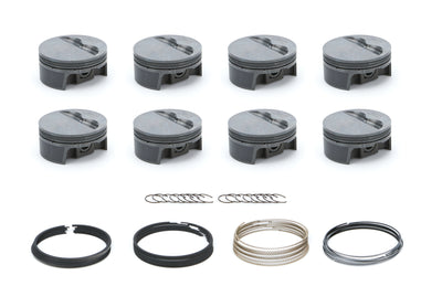 SBC FT PowerPak Piston Set 4.165 Bore -5.0cc - 930200765