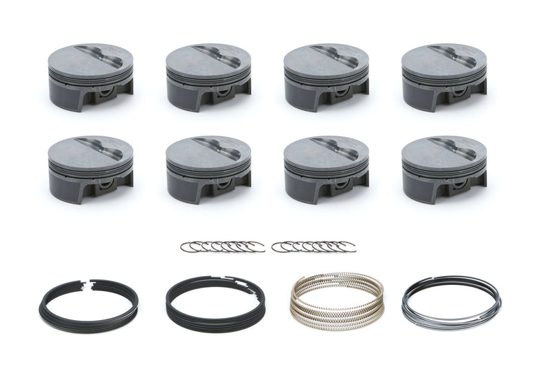 SBC FT PowerPak Piston Set 4.165 Bore -5.0cc - 930200765