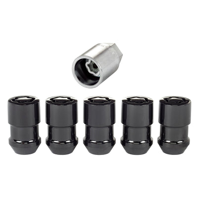 5 Wheel Locks M12X1.5 Cone Seat
