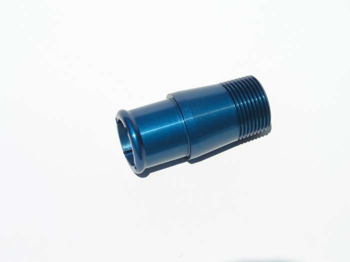 1.25in Hose W/P Fitting Blue