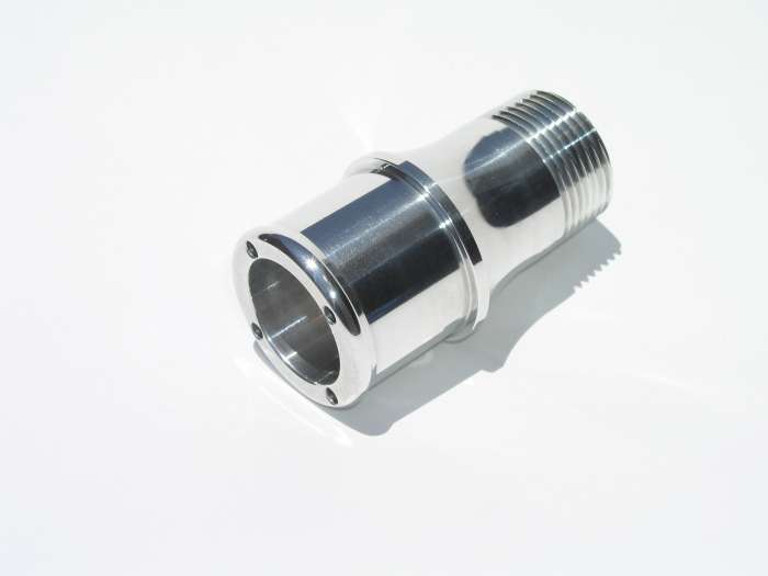 1.50in Hose W/P Fitting Polished