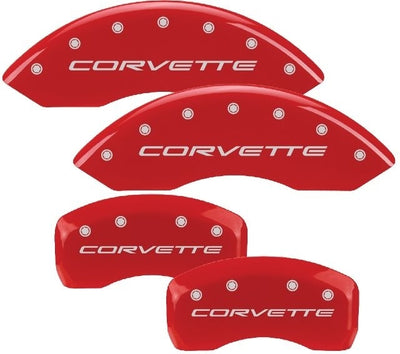 SET OF 4 CALIPER COVERS CORVE