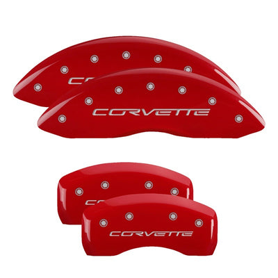 SET OF 4 CALIPER COVERS CORVE