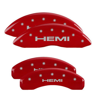 CALIPER COVER RED HEMI RAM