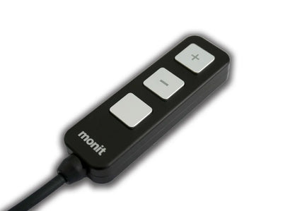 Premium 3 Button Hand Re mote (for use with G100+