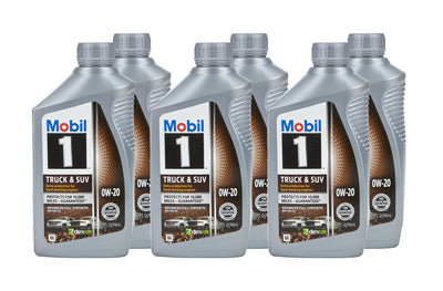 0W20 Truck & SUV OIl Case 6 x 1 Quart - 124592