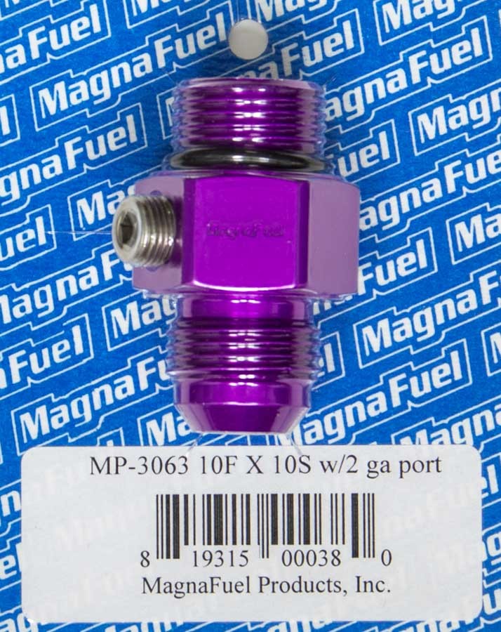 #10 Male Port to #10 Adapter Fitting - MP3063
