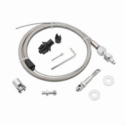Throttle Cable Kit - Steel Braided style