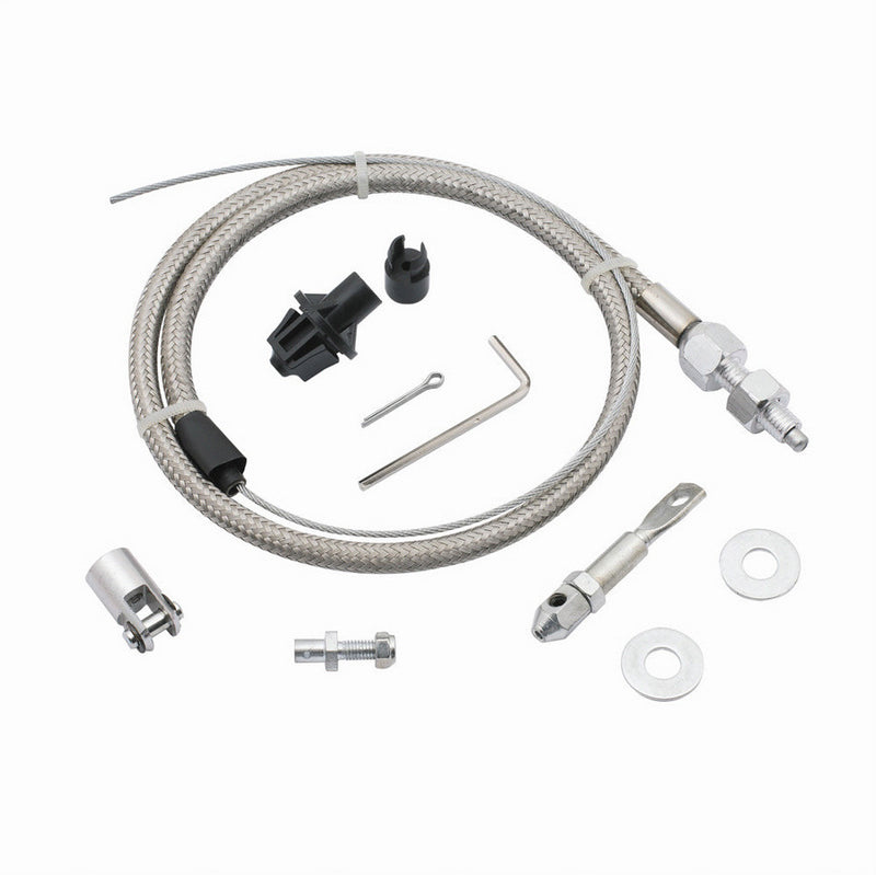 Throttle Cable Kit - Steel Braided style