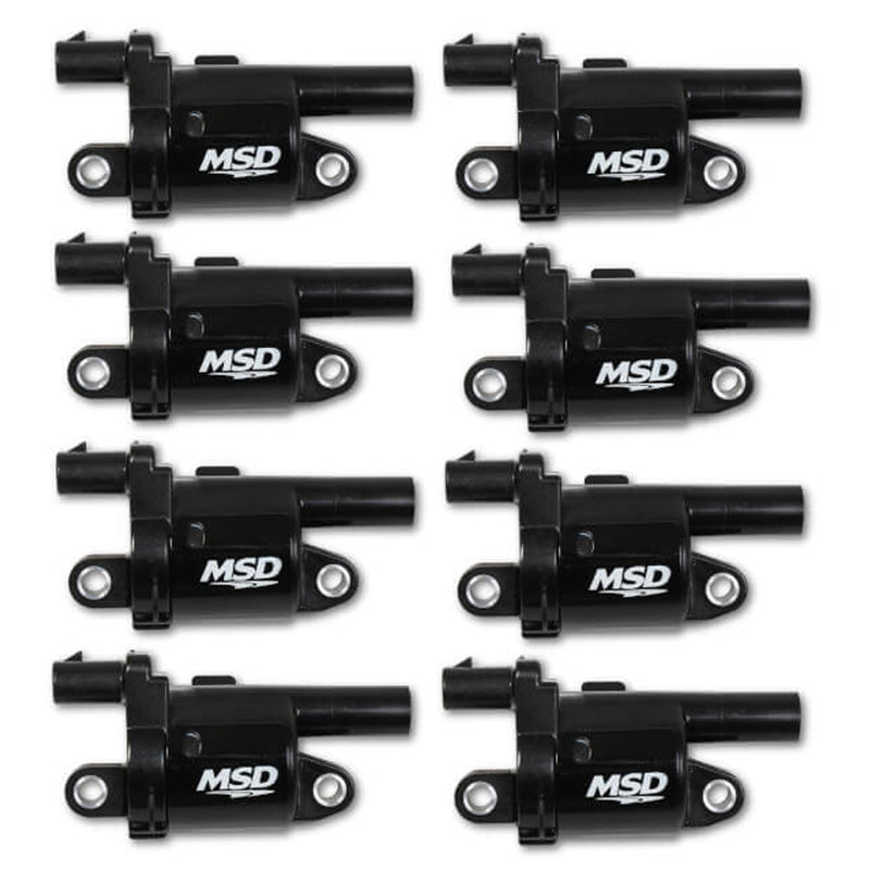 COILS BLK RND 14UP GM V8 8-PK