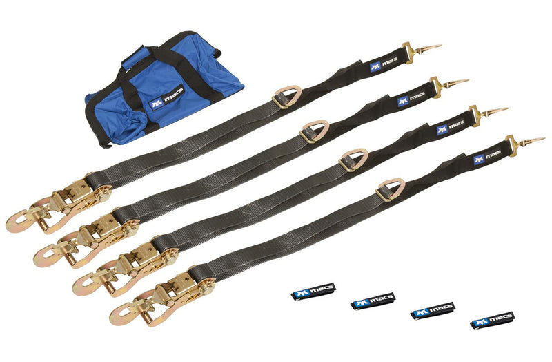 4 Tie Down/Axle Strap Combo Direct Hook - 511118