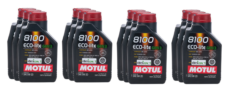 8100 Eco-Lite Gen3 5w20 Case 12X1L