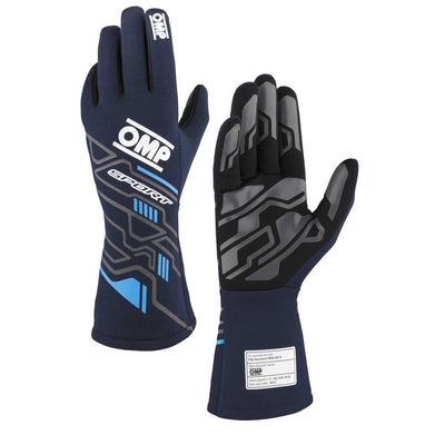 Sport Gloves Fia 8856-20 18 MY2025 Navy Blue / Cy - IB00777B01244XL