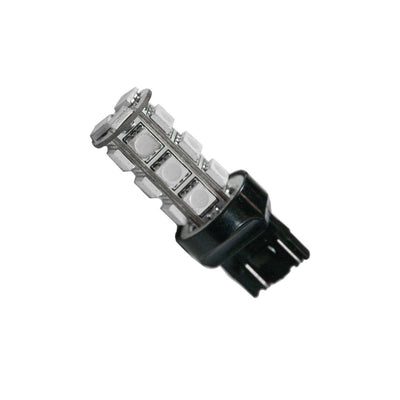 7443 18 LED 3-Chip SMD Bulb Single Amber - 5011005