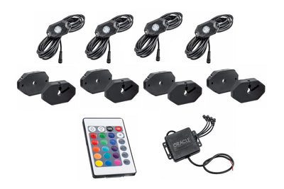 LED Bluetooth + RF Color shift Underbody Rock Kit - 5818333