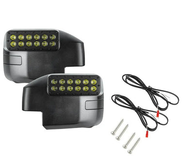 21-26 Bronco Side Mirrors W/ Ditch Lights - 5894001