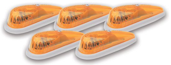 Hi-Five Cab Roof Lights Amber Teardrop - 20205