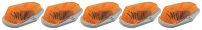 5 PC CAB ROOF LIGHT KIT AMBER