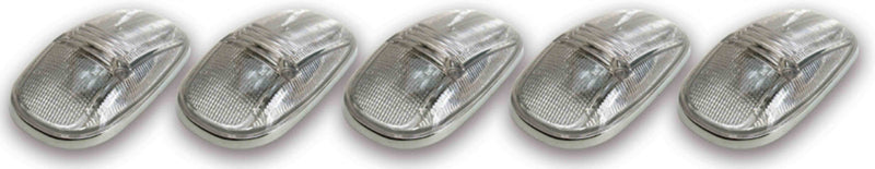 5 PC CAB ROOF LIGHT KIT CLEAR