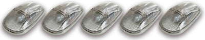 5 PC CAB ROOF LIGHT KIT CLEAR