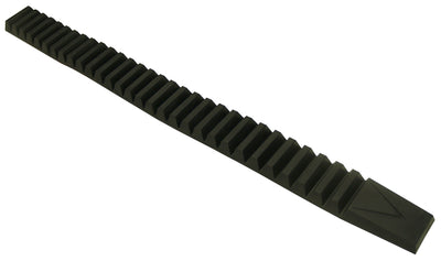 Heavy Duty Bumper Guards 28-1/2in Long Black Pair - 25500