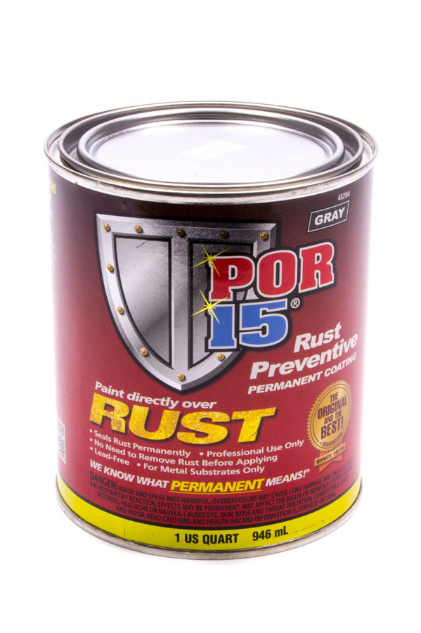 POR-15 Paint Quart Gray - 45204