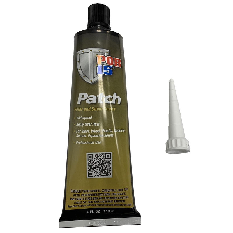 POR Patch Seam Sealer 4oz Tube Black - 49013