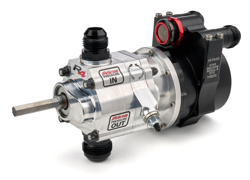 Oil Pump 1-Stage R4 Left Side Mount 3/8in