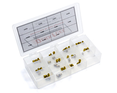 Air Bleed Assortment Kit .075in - .085in - 3675QFT