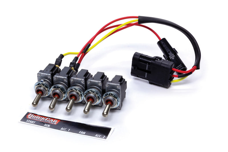Ignition Panel 5 Switch Single Box