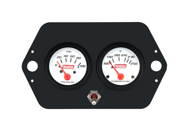 Gauge Panel 2in Open Wheel w/ Switch