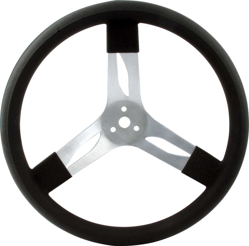 ALUM STEERING WHEEL15IN BLK