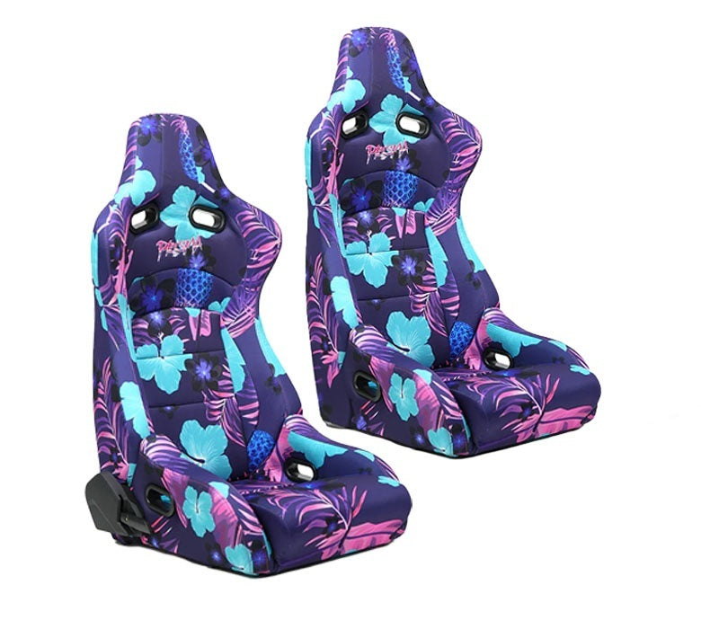 RECLINABLE BUCKET RACING SEAT