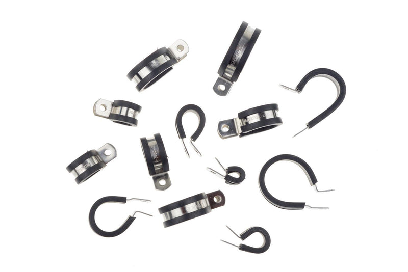 16AN Cushioned Hose Clamp 10/pkg