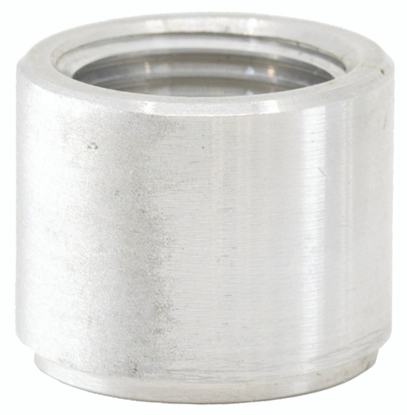 1/4in Female NPT Weld-on Bung Clear