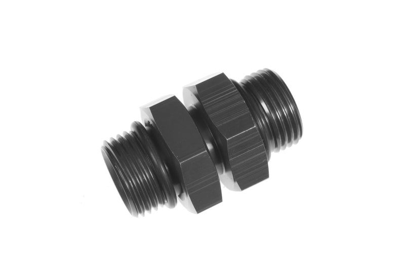 -10AN to 10AN O-Ring Adapter Black Male Male - 920010102