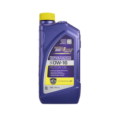 0w16 API Oil Full Synthetic Case 6x1 Quart
