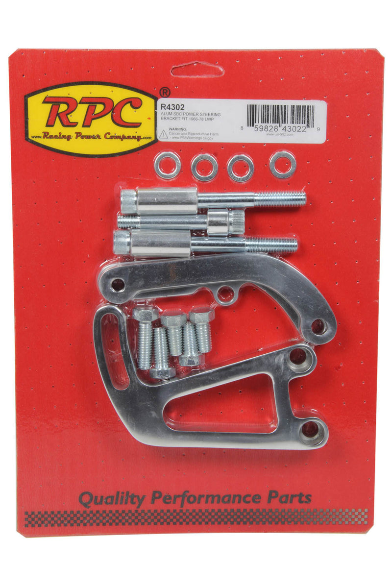Alum SBC Power Steering Bracket - R4302